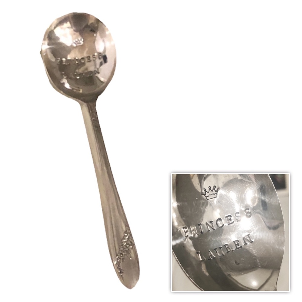 Princess Lauren Vintage Silver Spoon